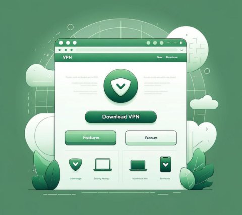 QuickQ VPN加速器 iOS版的第一步是点击连接按钮。